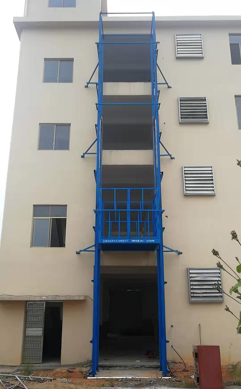 兰州室外导轨式升降平台